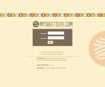 MYsheetzlife.com(Request Rejected) Screenshot