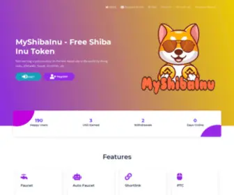 MYshibainu.cc(Free Shiba Inu Token) Screenshot