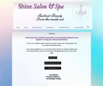 MYshinesalon.com(MYshinesalon) Screenshot