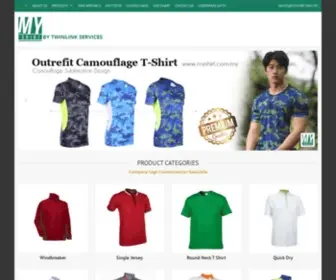 MYshirt.com.my(Corporate Shirt Supplier in Malaysia) Screenshot