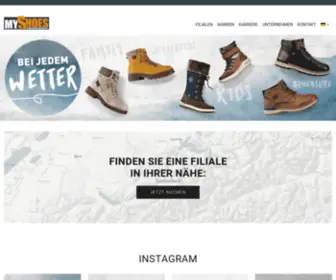 MYshoes.ch(Schuhe für Damen) Screenshot