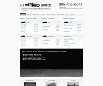 MYshofer.com(Personal Chauffeur) Screenshot