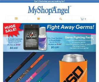 MYshopangel.com(MyShopAngel Promotional Products) Screenshot