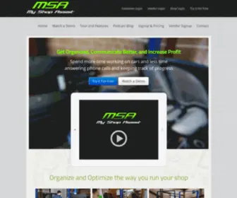 MYshopassist.com(My Shop Assist) Screenshot