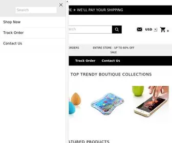 MYshopforall.com(My Shop For All Store Trendy Online Boutique Outlet) Screenshot