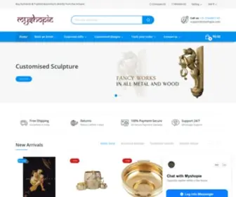 MYshopie.com(Buy authentic and traditional products directly from the artisans) Screenshot