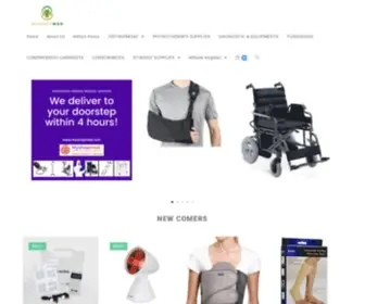 MYshopmed.com(Myshopmed Nigeria medical supplies) Screenshot