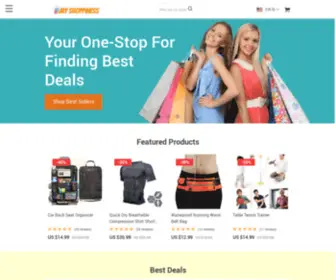MYshoppiness.com(Online Store With Free Shipping) Screenshot