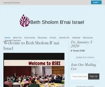 MYshul.org(Beth Sholom B'nai Israel) Screenshot