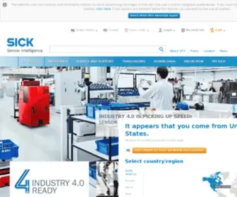 Mysick.com(Sensor Intelligence) Screenshot