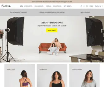 Mysiella.com(SIELLA │ Wireless Bras &amp; Women&#039;s Underwear) Screenshot
