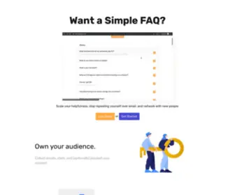 Mysimplefaq.com(Simple FAQ) Screenshot