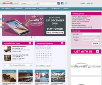 Mysingaporeguide.net(Everything Singapore) Screenshot