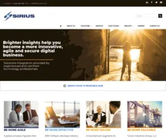 Mysiriuszone.com(Sirius Computer Solutions) Screenshot