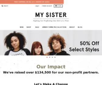 Mysister.org(My Sister) Screenshot