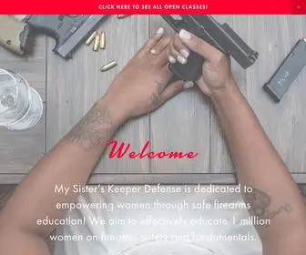 Mysisterskeeperdefense.com(My Sister's Keeper Defense) Screenshot