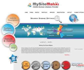 Mysitemalixi.com(Hospital Management System Developer) Screenshot
