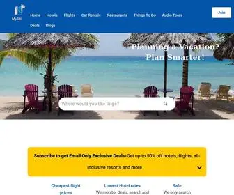 Mysitti.com(Get Best Deals for flight and hotel vacation packages) Screenshot