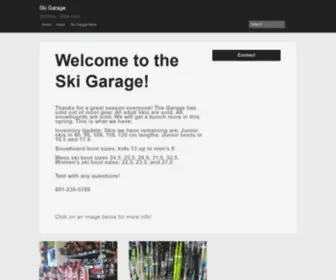 MYskigarage.com(Work Less) Screenshot