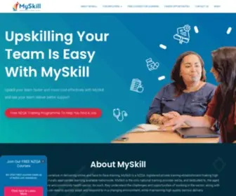 MYskill.co.nz(Learning is easy with MySkill) Screenshot