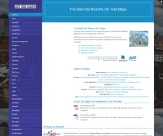 MYskimaps.com(Ski Trail Maps From The Best Ski Resorts Around The World) Screenshot