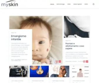 MYskin.it(Scoperte e i Consigli degli esperti per una pelle sana) Screenshot