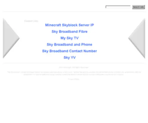 MYSKYblock.com(Shop for over 300) Screenshot