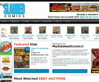 MYslabbedcomics.com(Showcase Your Graded Comics) Screenshot