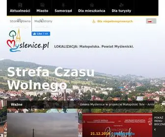 MYslenice.pl(Oficjalna strona Miasta i Gminy My) Screenshot