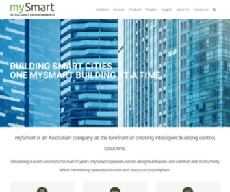 MYsmart.com.au(Building Automation & Controls Systems) Screenshot