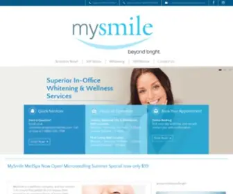 MYsmileteethwhitening.com(MySmile Teeth Whitening) Screenshot