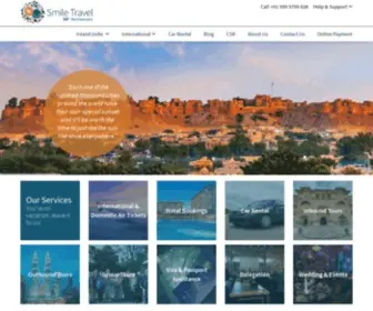 MYsmiletravels.com(Visit Incredible India) Screenshot