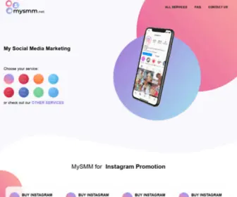 MYSMM.net(⏩ Best Website for Social Media Promotion ✅ Get Instagram FOLLOWERS) Screenshot