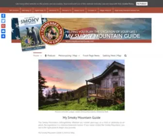 MYsmokymountainguide.com(My Smoky Mountain Guide) Screenshot