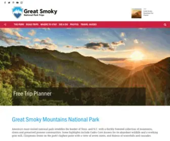 MYsmokymountainpark.com(Great Smoky Mountains National Park) Screenshot