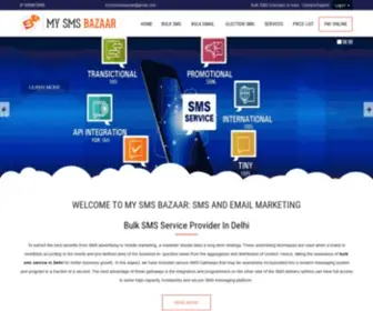 MYSMsbazaar.com(My SMS Bazaar) Screenshot