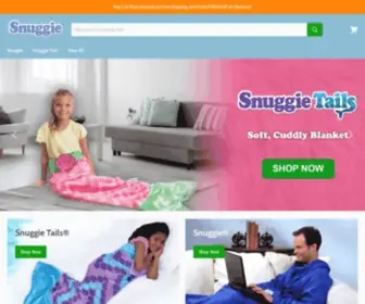 MYsnuggiestore.com(Snuggie®) Screenshot