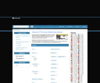 Mysoccerlinks.com(My Soccer Links) Screenshot