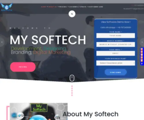 Mysoftech.tech(Mysoftech tech) Screenshot