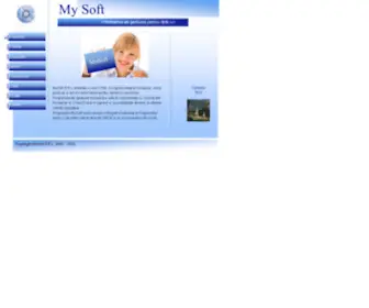 Mysoft.ro(MySoft is a software development company) Screenshot