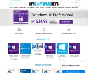 Mysoftwarekeys.com(Buy Windows 10 Pro Product Key at Cheap Price) Screenshot