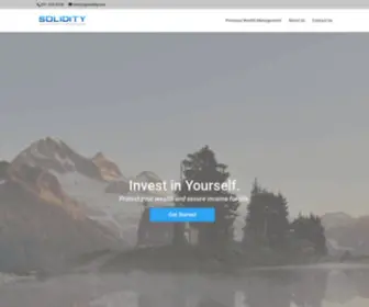 Mysolidity.com(Solidity Financial) Screenshot