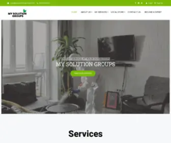 Mysolutiongroups.com(My Solution Groups) Screenshot