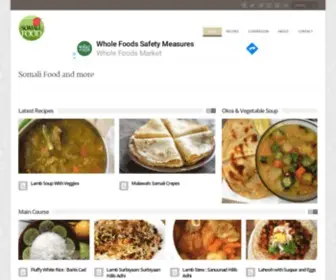 Mysomalifood.com(Somali Food and more) Screenshot