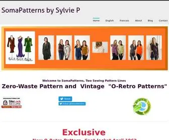 Mysomapatterns.com(SomaPatterns by Sylvie P) Screenshot