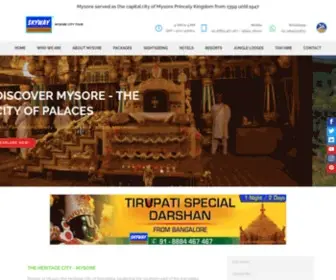 Mysorecitytour.com(Mysore Sightseeing) Screenshot