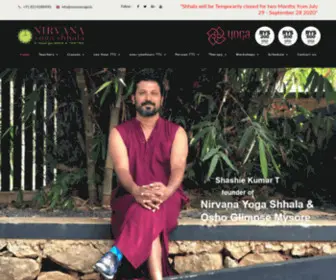 Mysoreyoga.in(Yoga in Mysore India) Screenshot
