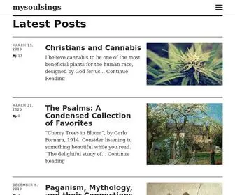 Mysoulsings.org(Mysoulsings) Screenshot