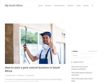 Mysouthafrica.co.za(This site) Screenshot