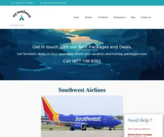 Mysouthwest.online(Flight Booking) Screenshot